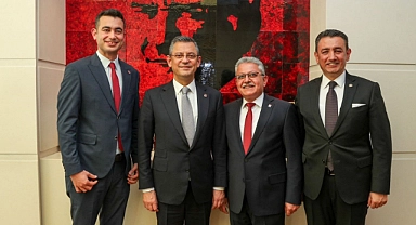 CHP'nin Karaman Adayı Sertçelik, Genel Başkan Özel'i Ziyaret Etti