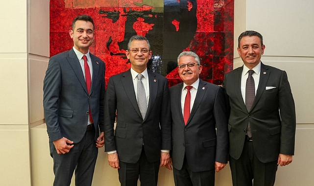 CHP'nin Karaman Adayı Sertçelik, Genel Başkan Özel'i Ziyaret Etti