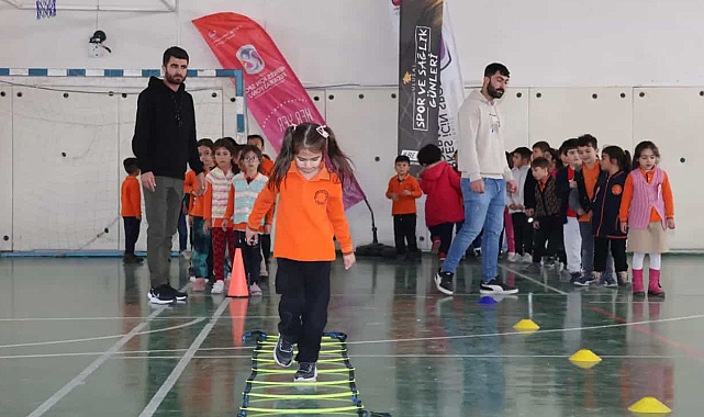 "Eğlenceli Çocuk Atletizm Oyunları" Projesi Karaman'da Devam Ediyor