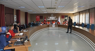 Hastane Afet ve Acil Durum Planı Eğitimi Verildi