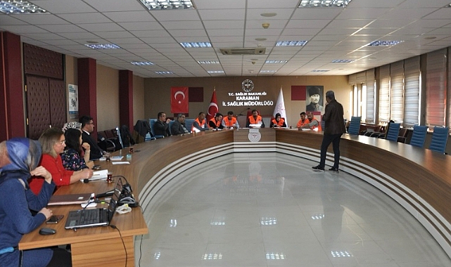 Hastane Afet ve Acil Durum Planı Eğitimi Verildi