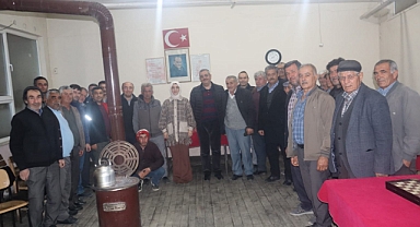 Her Hafta Bir Akşam Köy Ziyaretlerinin Durağı Yeşildere Oldu
