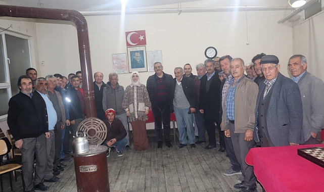 Her Hafta Bir Akşam Köy Ziyaretlerinin Durağı Yeşildere Oldu
