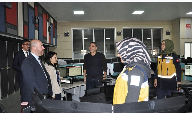 İl Sağlık Müdürü Acil Sağlık Hizmetleri Haftasında Sağlıkçıları Ziyaret Etti