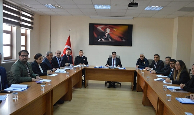 İlçe İdare Şube Başkanları Toplantısı yapıldı