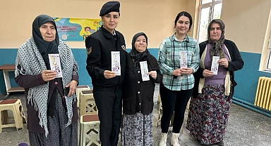 Kadına şiddet ile mücadele kapsamında bilgilendirme eğitimi verildi