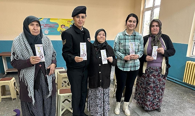 Kadına şiddet ile mücadele kapsamında bilgilendirme eğitimi verildi
