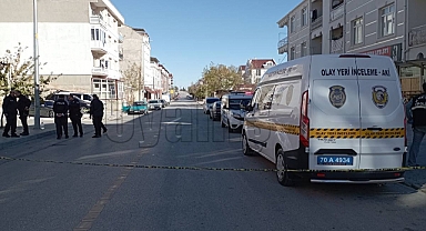 Karaman'da iş yerine silahlı saldırıda 1 kişi yaralandı