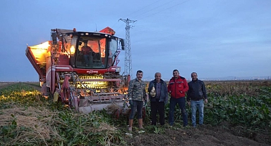 Karaman’da Pancar Hasadı Devam Ediyor