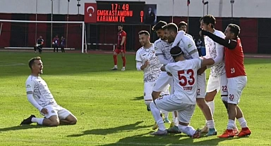 Karaman FK lidere boyun eğdi: 3-2