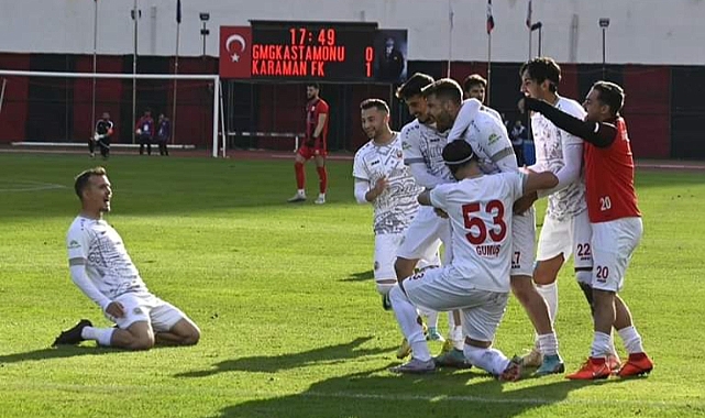 Karaman FK lidere boyun eğdi: 3-2