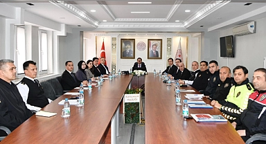 Karaman'ın Güvenliği ve Asayişi ele alındı