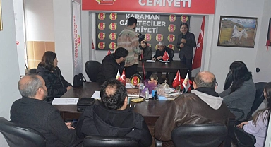 Karaman Yunus Emre Gazeteciler Cemiyeti’nin İlk Olağan Kongresi Yapıldı