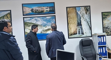 Kaymakam Erdoğan Ermenek HES Barajı İşletme Müdürlüğünü Ziyaret Etti