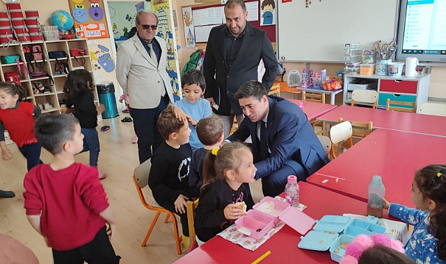 Kaymakam Erdoğan, Öğrenci ve Öğretmenlerle Bir araya Geldi