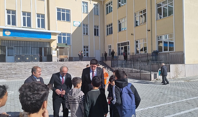 Kaymakam Erdoğan Okulları Ziyaret etti