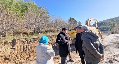 Kaymakam Erdoğan Yol Çalışmalarını İnceledi