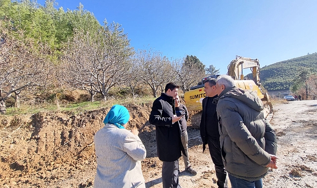 Kaymakam Erdoğan Yol Çalışmalarını İnceledi