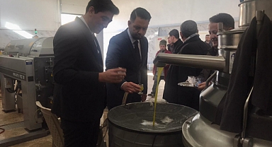 Kaymakam Erdoğan Zeytinyağı Fabrikalarını Ziyaret Etti
