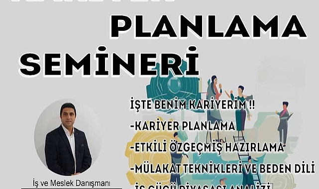 KMÜ'de Kariyer Planlama Semineri düzenlenecek