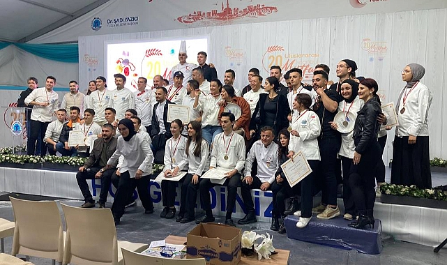 KMÜ'lü 7 Öğrencinin Katıldığı '20. Uluslararası İstanbul Mutfak Günleri'nde 9 Altın, 2 Gümüş, 7 Bronz Madalya Aldı