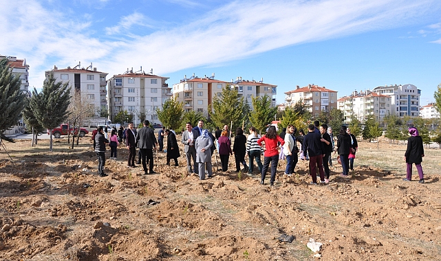 Organ Bağışı Yapanların Adına Fidan Dikildi