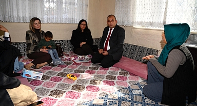 Sarıibrahim aile ziyaretlerini sürdürüyor