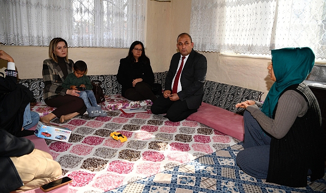Sarıibrahim aile ziyaretlerini sürdürüyor