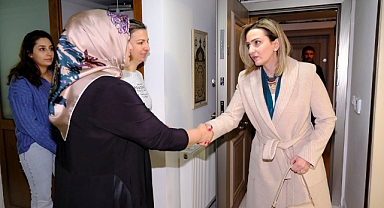 Sarıibrahim'den Bozkır ailesine Taziye Ziyareti