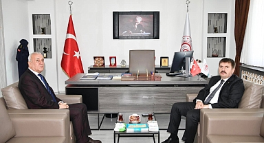 Vali Sarıibrahim'den Ticaret İl Müdürlüğü'ne Ziyaret