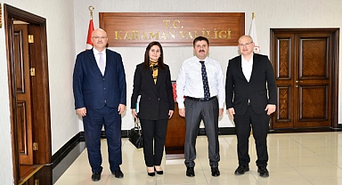 Vali Sarıibrahim'i Ziyaret Ettiler