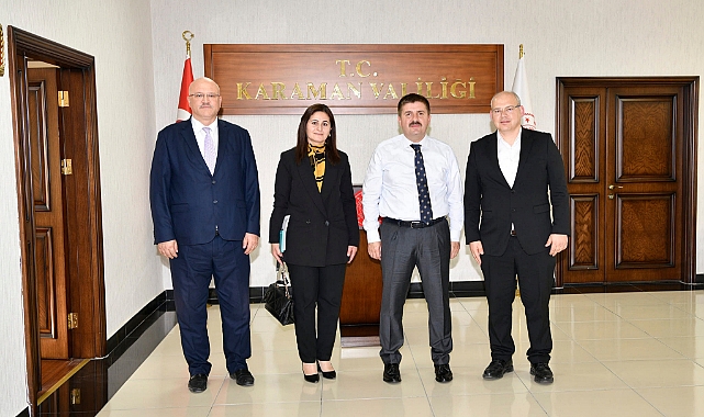 Vali Sarıibrahim'i Ziyaret Ettiler