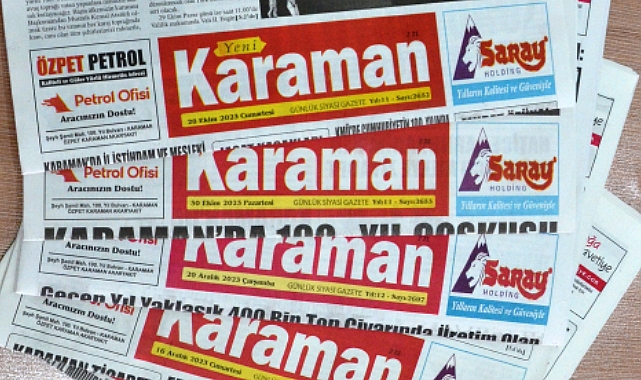 Yeni Karaman Gazetesi 12 Yaşında