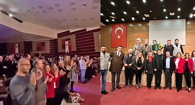 "Yolda Onlar Da Vardı" KMÜ'de ayakta alkışlandı