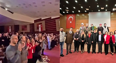 "Yolda Onlar Da Vardı" KMÜ'de ayakta alkışlandı
