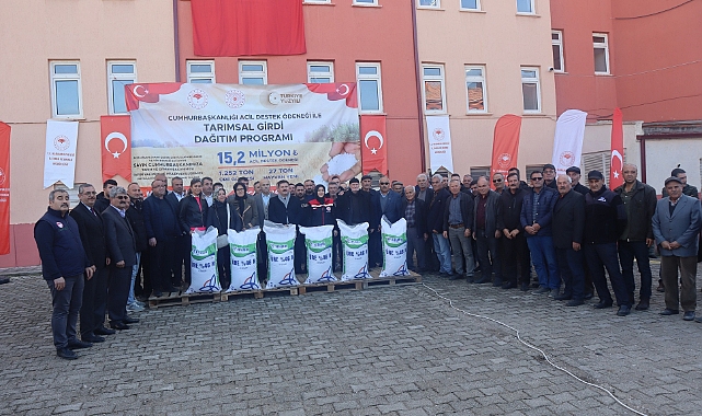 2023 Yılında Doğal Afetten Zarar Gören Çiftçilere Gübre Ve Yem Desteği Yapıldı