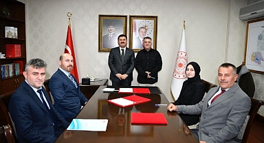 Başkan İlgün devreye girdi, 33 milyonluk yatırım için imzalar atıldı