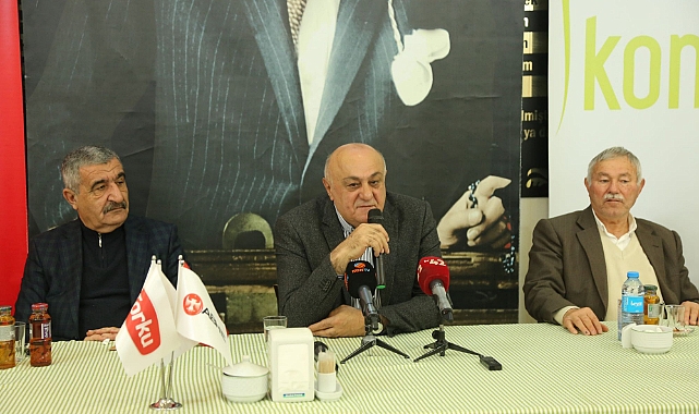 Başkan Ramazan Erkoyuncu basın ile bir araya geldi 