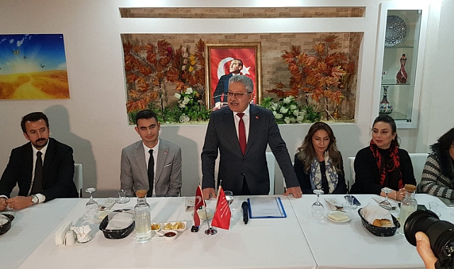 CHP Adayı Sertçelik Gazetecilerle Buluştu  "BİZ KAZANACAĞIZ, KARAMAN'DA SOSYAL BELEDİYECİLİK, HALKÇI BELEDİYECİLİK YAPACAĞIZ"