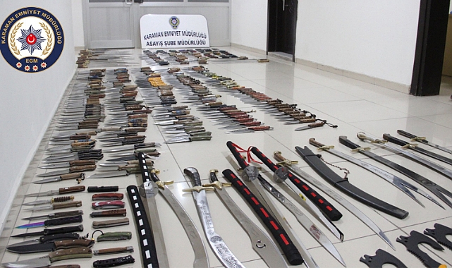 Polisin Ele Geçirdikleri Şok Etti