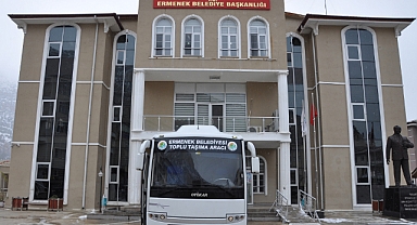 Ermenek Belediyesinden Öğrencilere Toplu Taşıma Hizmeti