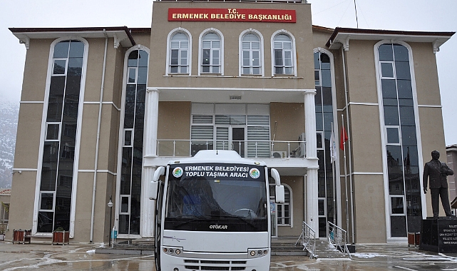 Ermenek Belediyesinden Öğrencilere Toplu Taşıma Hizmeti