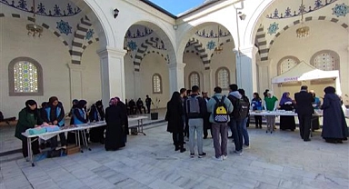 Filistin için yardım kermesi yapıldı