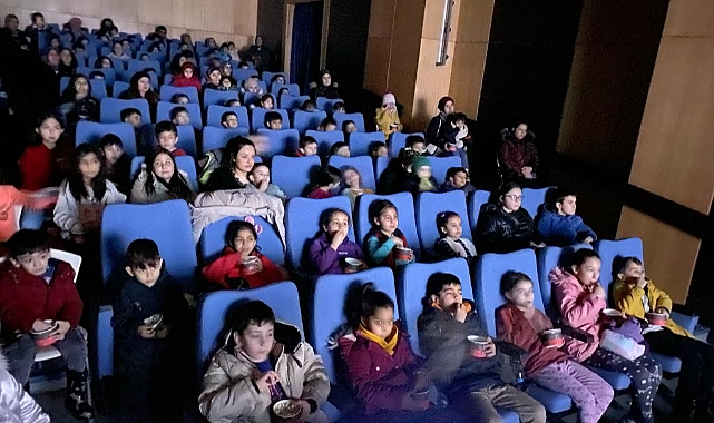İl Kültür ve Turizm Müdürlüğü’nden Çocuklar İçin Sinema Etkinliği