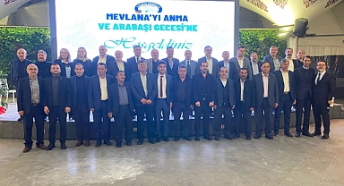 İstanbul'daki Ayrancılılar Mevlana'yı Anma Programında Buluştu