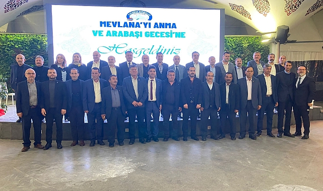 İstanbul'daki Ayrancılılar Mevlana'yı Anma Programında Buluştu
