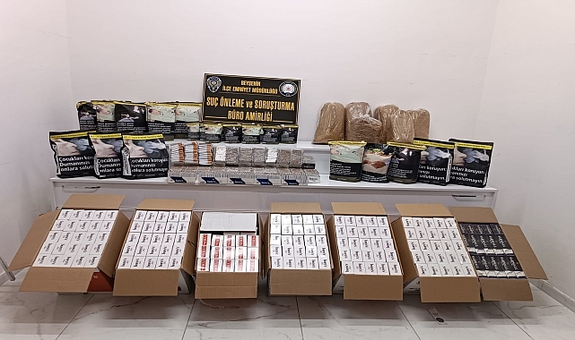 Kaçakçılık operasyonunda 1 şüpheli yakalandı