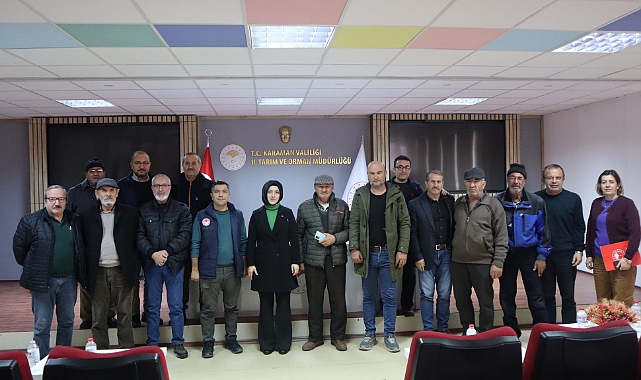 Karadağ'da Organik Arıcılık Projesi Üreticiye Anlatıldı