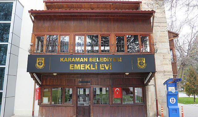 Karaman Belediyesi Emekli Evi Açıldı