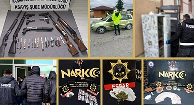 Karaman'da Huzur Operasyonları Sürüyor